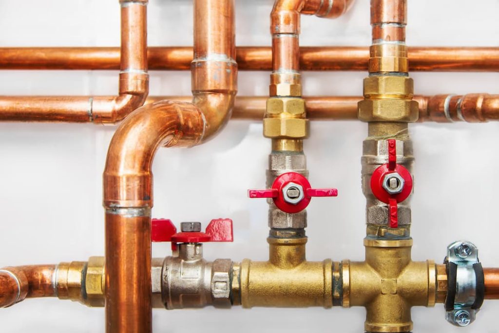 Gas pipes