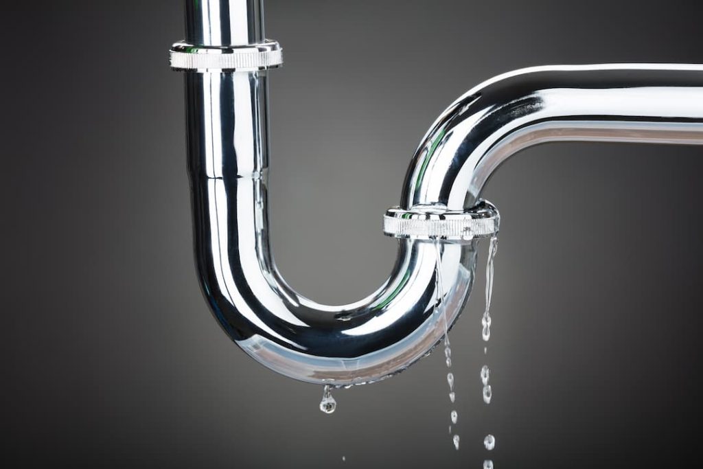 Leaking pipe
