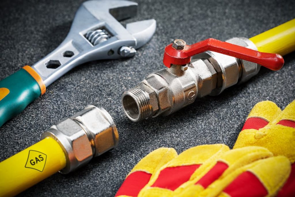 Gas pipe and tools