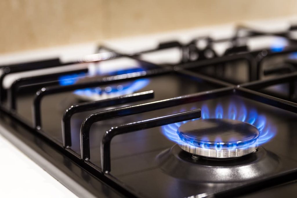 Gas hob lit